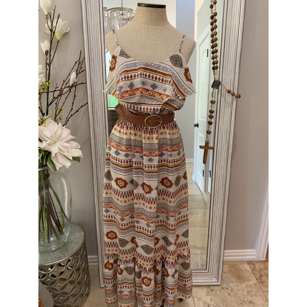 Boho inspired maxi dress